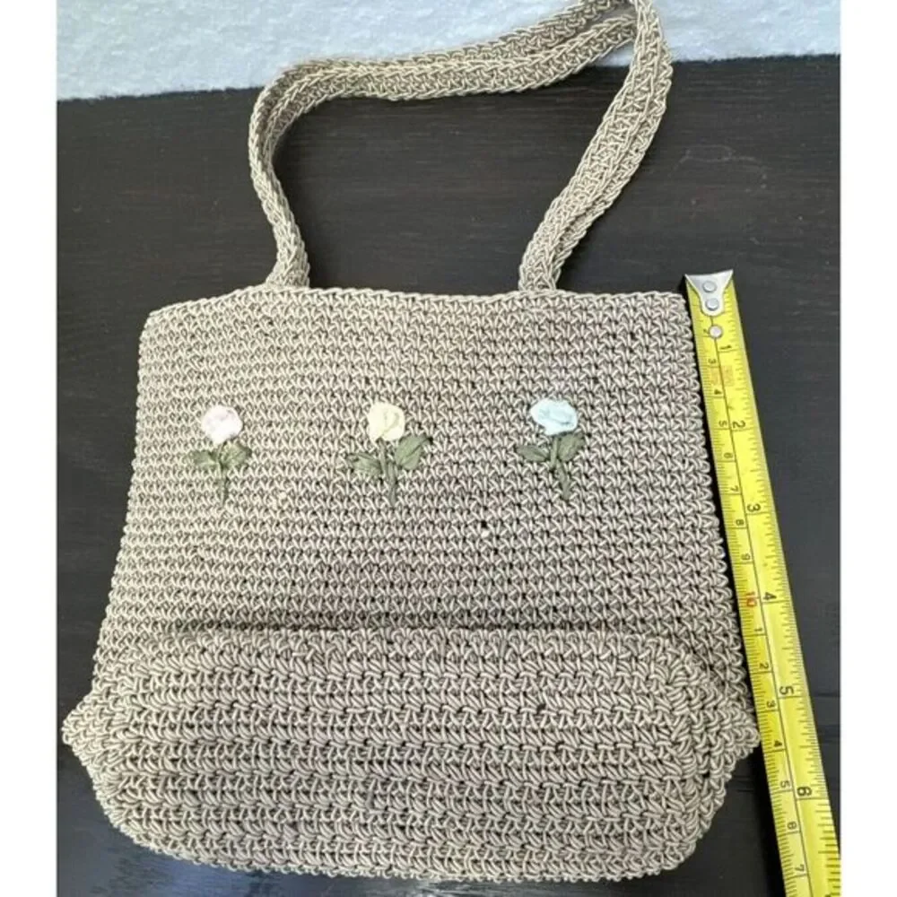 Little Girl's  Small Crochet Tote Bag‎